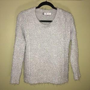 Women’s Gray Sparkle Sweater size XS
